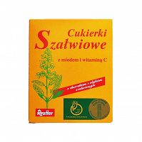 Reutter cukierki szałwiowe z miodem i witaminą C 50 g