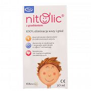 Pipi nitolic z grzebieniem 100% eliminacja wszy i gnid  30 ml