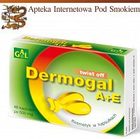 Dermogal A+E 500 mg 48 kaps.