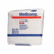 Medicomp niejałowe kompresy z włókniny 10 x 10 cm 100 sztuk