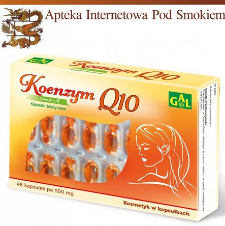 Koenzym Q10 500 mg 48 kaps.