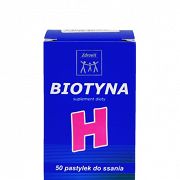 Biotyna H Zdrovit 50 pastylek do ssania