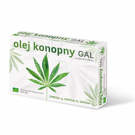 GAL Olej konopny 60 kaps.